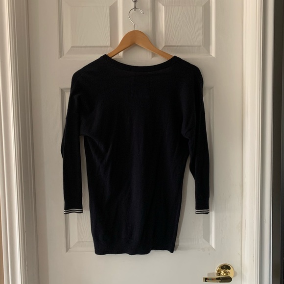 Hollister Navy Blue Button Up Cardigan - Picture 5 of 7